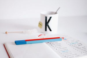 Photo of a to do list written in a book next to a hot drink on a desk, used in a blog post regarding Phoebe Netto's top productivity hacks for business owners.  Read more great business tips from the Boutique PR agency in Sydney, Good Business Consulting. 